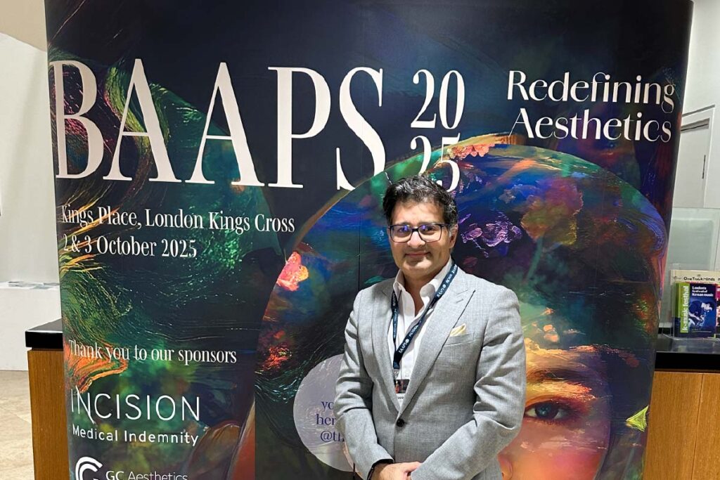 Mr Reza Nassab at BAAPS 2025